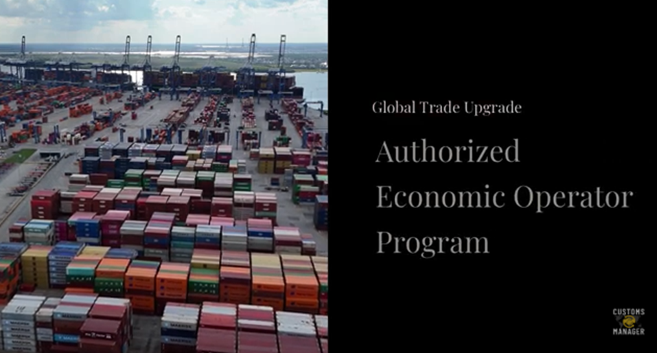 Stop losing money to Customs Delays get AEO